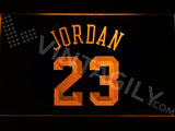 FREE Michael Jordan 23 LED Sign - Orange - TheLedHeroes