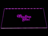 Three Days Grace LED Neon Sign USB - Purple - TheLedHeroes
