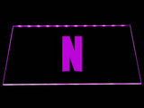 Netflix (2) LED Neon Sign Electrical - Purple - TheLedHeroes