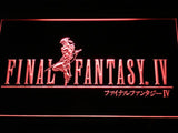 Final Fantasy IV LED Neon Sign Electrical - Red - TheLedHeroes