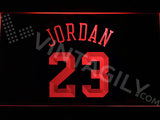 FREE Michael Jordan 23 LED Sign - Red - TheLedHeroes