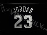 Michael Jordan 23 LED Neon Sign Electrical - White - TheLedHeroes