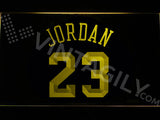 FREE Michael Jordan 23 LED Sign - Yellow - TheLedHeroes