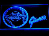 San Francisco Giants (4) LED Neon Sign Electrical - Blue - TheLedHeroes