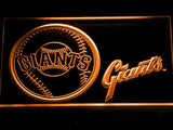 San Francisco Giants (4) LED Neon Sign Electrical - Orange - TheLedHeroes