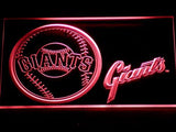 San Francisco Giants (4) LED Neon Sign USB - Red - TheLedHeroes