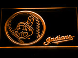 FREE Cleveland Indians (2) LED Sign - Orange - TheLedHeroes