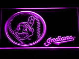 FREE Cleveland Indians (2) LED Sign - Purple - TheLedHeroes