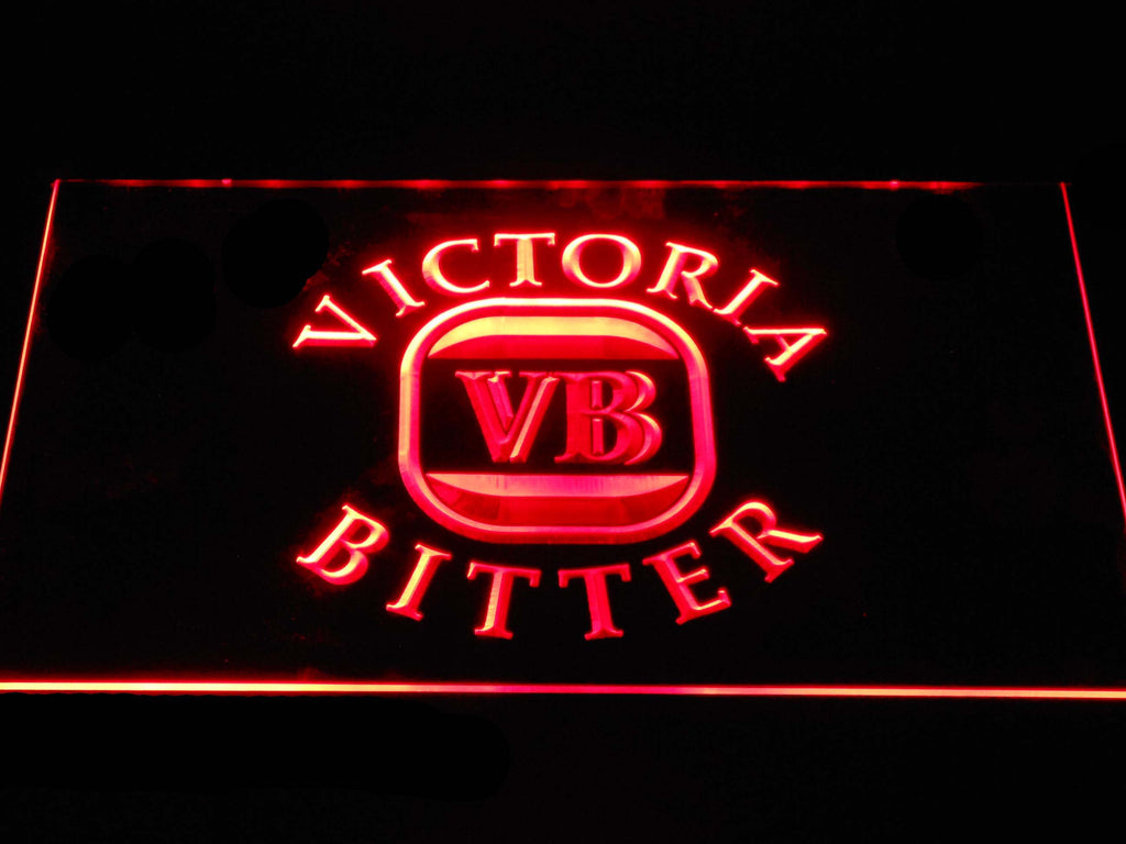 FREE Victoria Bitter LED Sign - Red - TheLedHeroes