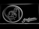 Cleveland Indians (2) LED Neon Sign Electrical - White - TheLedHeroes