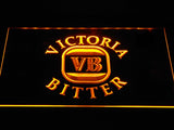 Victoria Bitter LED Neon Sign USB - Yellow - TheLedHeroes