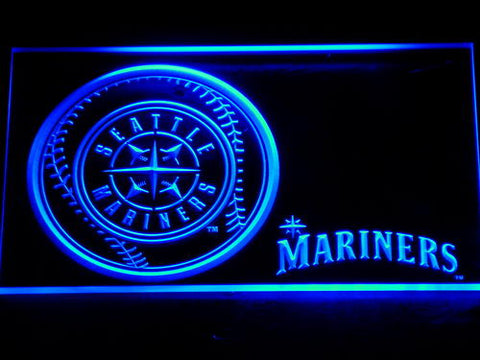 FREE Seattle Mariners (2) LED Sign - Blue - TheLedHeroes