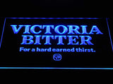 Victoria Bitter (2) LED Neon Sign USB - Blue - TheLedHeroes