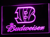 Cincinnati Bengals Budweiser LED Neon Sign Electrical -  - TheLedHeroes