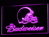 Cleveland Browns Budweiser LED Sign - Purple - TheLedHeroes