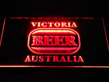 Victoria Bitter (3) LED Neon Sign USB - Red - TheLedHeroes