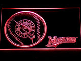 FREE Florida Marlins (2) LED Sign - Red - TheLedHeroes