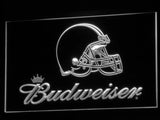 Cleveland Browns Budweiser LED Sign - White - TheLedHeroes