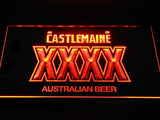 Castlemaine XXXX LED Neon Sign Electrical - Orange - TheLedHeroes