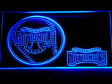 Washington Nationals (2) LED Neon Sign USB - Blue - TheLedHeroes