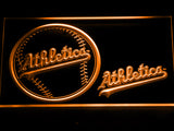 FREE Oakland Athletics (3) LED Sign - Orange - TheLedHeroes