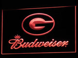 Green Bay Packers Budweiser LED Neon Sign Electrical - Red - TheLedHeroes