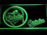 FREE Baltimore Orioles (2) LED Sign - Green - TheLedHeroes