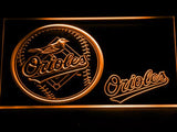 Baltimore Orioles (2) LED Neon Sign Electrical - Orange - TheLedHeroes