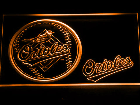 FREE Baltimore Orioles (2) LED Sign - Orange - TheLedHeroes