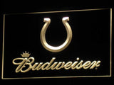 Indianapolis Colts Budweiser LED Neon Sign USB - Yellow - TheLedHeroes