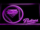 San Diego Padres (3) LED Neon Sign Electrical - Purple - TheLedHeroes