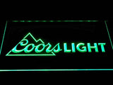 Coors Light LED Neon Sign Electrical - Green - TheLedHeroes