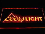 Coors Light LED Neon Sign Electrical - Orange - TheLedHeroes
