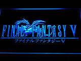 Final Fantasy V LED Neon Sign Electrical - Blue - TheLedHeroes