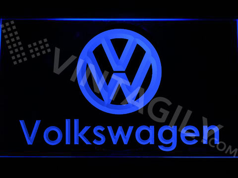 Volkswagen LED Sign - Blue - TheLedHeroes
