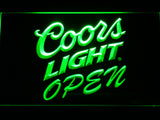 FREE Coors Light Open LED Sign -  - TheLedHeroes