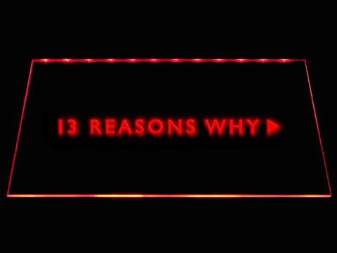 13 Reasons Why LED Neon Sign Electrical - Red - TheLedHeroes