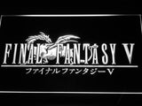 Final Fantasy V LED Neon Sign Electrical - White - TheLedHeroes