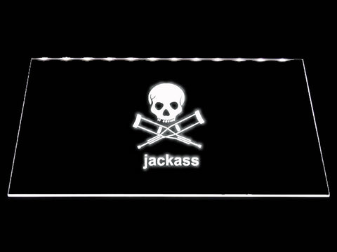 FREE Jackass LED Sign - White - TheLedHeroes