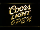 FREE Coors Light Open LED Sign -  - TheLedHeroes