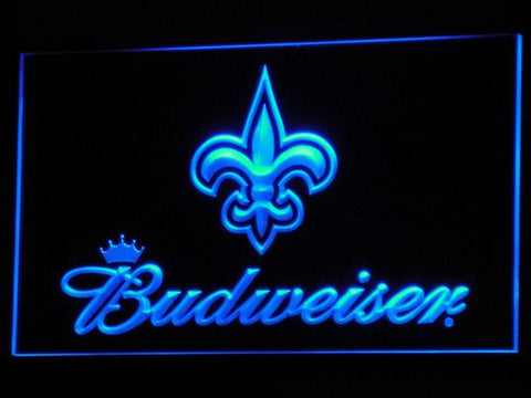 New Orleans Saints Budweiser LED Sign -  - TheLedHeroes