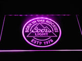 FREE Coors Light (2) LED Sign - Purple - TheLedHeroes