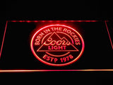 FREE Coors Light (2) LED Sign - Red - TheLedHeroes