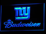 New York Giants Budweiser LED Sign - Blue - TheLedHeroes