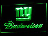 New York Giants Budweiser LED Neon Sign Electrical - Green - TheLedHeroes