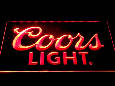 Coors Light (3) LED Neon Sign Electrical - Red - TheLedHeroes