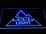 FREE Coors Light (4) LED Sign - Blue - TheLedHeroes