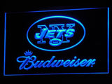 FREE New York Jets Budweiser LED Sign - Blue - TheLedHeroes