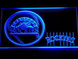 Colorado Rockies (2) LED Neon Sign USB - Blue - TheLedHeroes