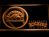 FREE Colorado Rockies (2) LED Sign - Orange - TheLedHeroes